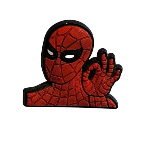 4/$8 Shoe Charm for Crocs - Marvel Spiderman - Picture 1 of 3